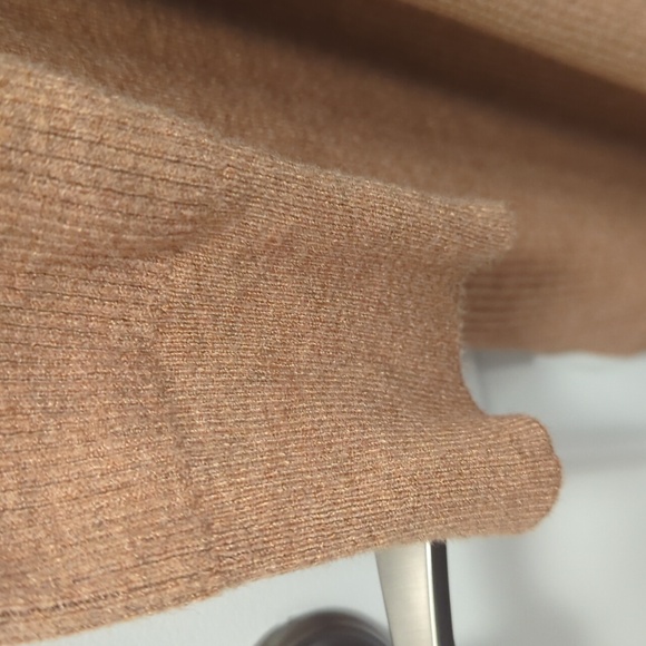 Time and Tru Tan Long Cardigan Sweater in Size Large (12-14) - Picture 3 of 5